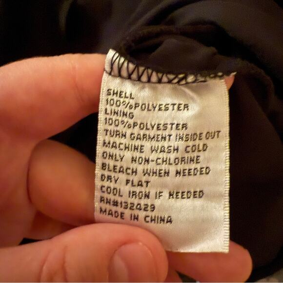 Rosie Pope Serena Black Multicolor Floral Off the Shoulder Maternity Dress Sz M - Picture 7 of 9